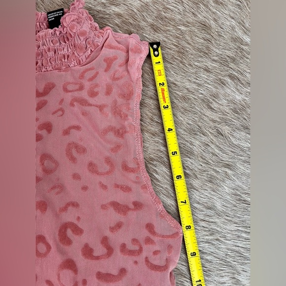 VELVET BURNOUT FAIRY GRUNGE WHIMSY BODYSUIT - Picture 5 of 9